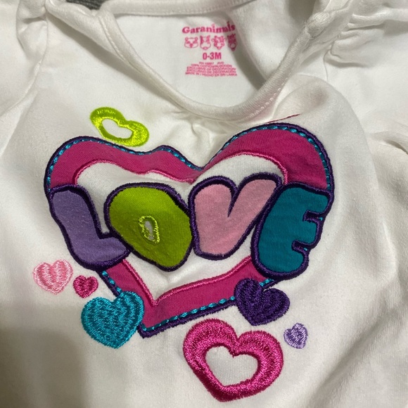 Love ❤️ long sleeve onesies pair. Circo and Garanimals brands. - Picture 3 of 3